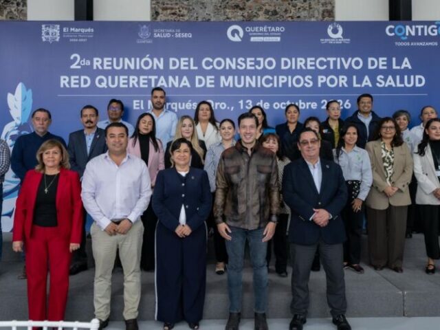 El Marqués, sede de la Segunda Reunión de la Red Queretana de Municipios por la Salud