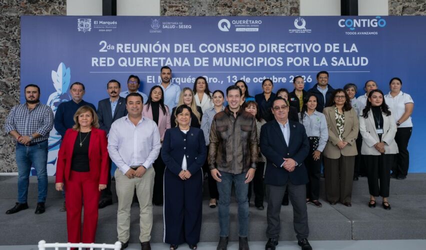Lee más sobre el artículo El Marqués, sede de la Segunda Reunión de la Red Queretana de Municipios por la Salud