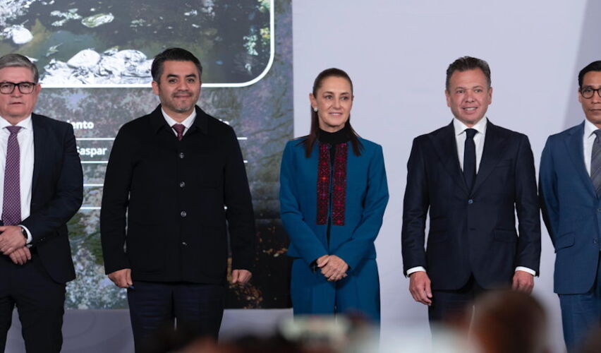 Lee más sobre el artículo Anuncia Sheinbaum inversión de 14 mil 500 mdp para garantizar agua en Guadalajara
