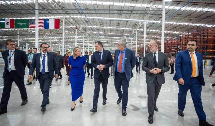 Lee más sobre el artículo Inaugura Schneider Electric nuevo campus en Querétaro