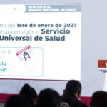 Abrirán 12 mil 750 consultorios del Servicio Universal de Salud a partir de enero, anuncia Sheinbaum